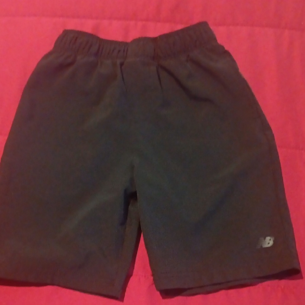 New Balance Boy's Black Athletic Shorts